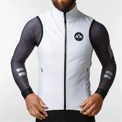 Jaqueta de Ciclismo Corta-Vento e Impermeável