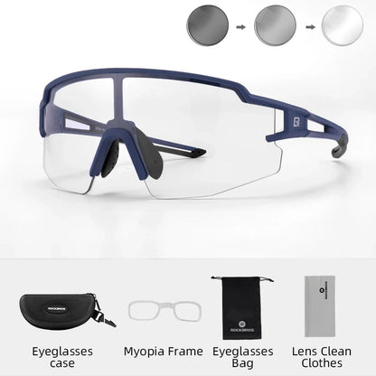 ROCKBROS Photochromic Polarized UV400 Cycling Glasses