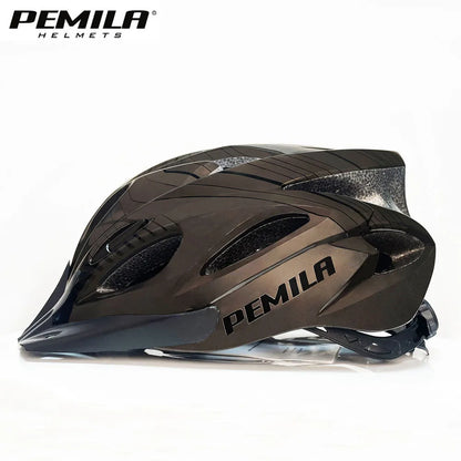 Capacete de Ciclismo Ultralight com Viseira