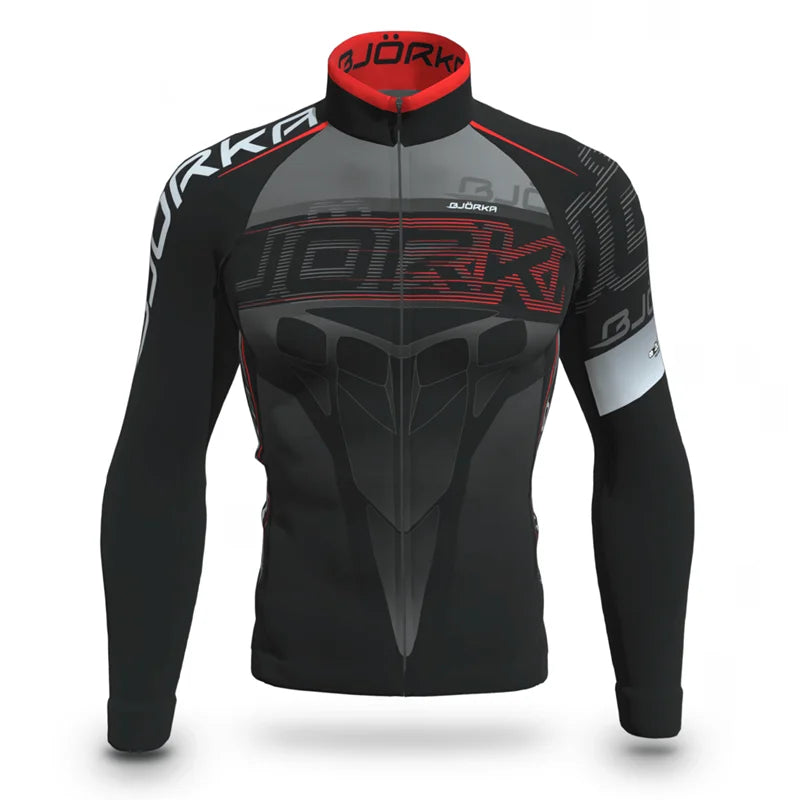 Jersey de Ciclismo Masculina Bjorka Manga Longa