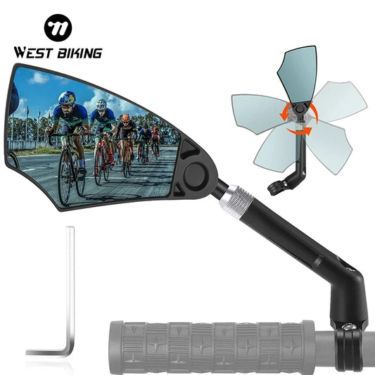 Espelho Retrovisor WEST BIKING para Bicicletas