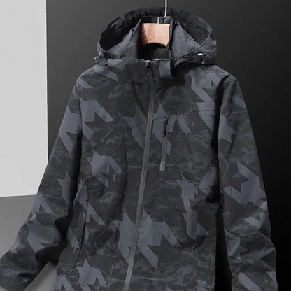 Jaqueta Masculina Impermeável Casual