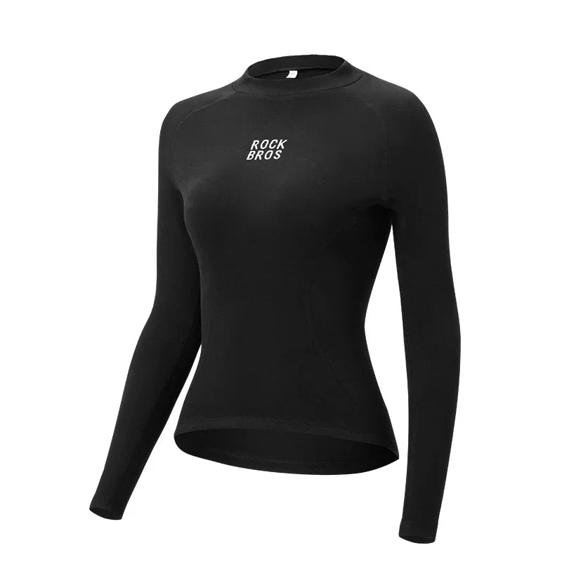 Blusa Térmica Feminina ROCKBROS para Ciclismo