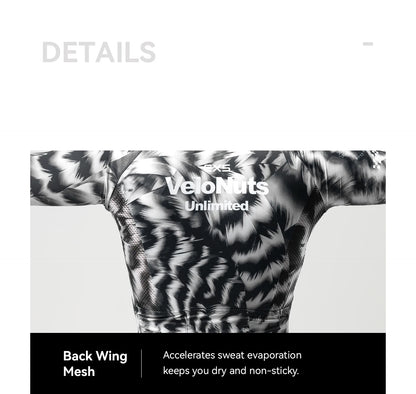 Camisa de Ciclismo Masculina VELONUTS Slim Fit