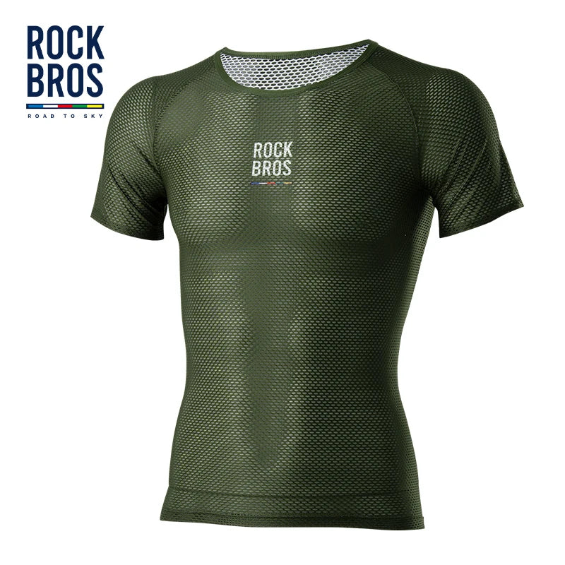 Camisa de Ciclismo ROCKBROS Road to Sky Manga Curta