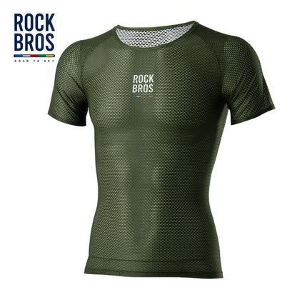 Camisa de Ciclismo ROCKBROS Road to Sky Manga Curta