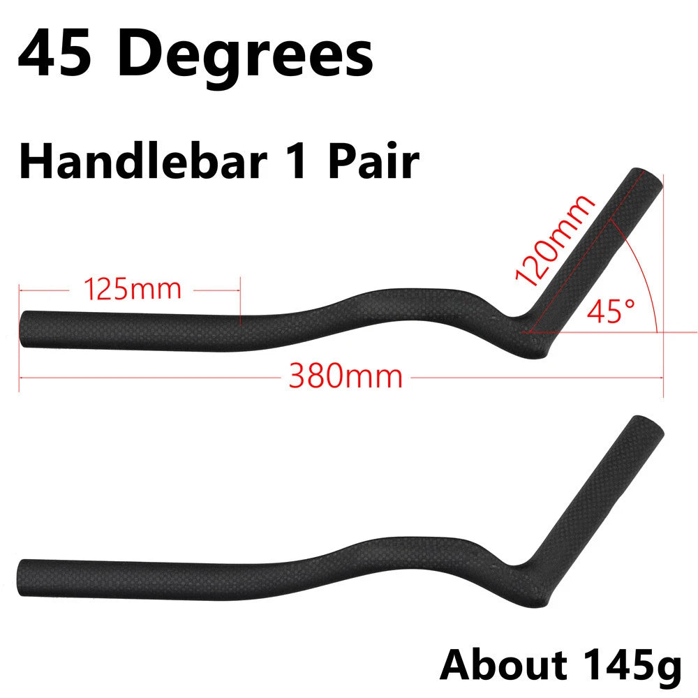 Clip de Guidão Aero em Carbono para Bike Speed