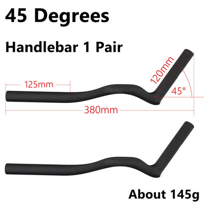Clip de Guidão Aero em Carbono para Bike Speed