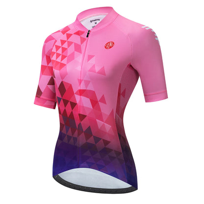 Jersey Ciclismo Feminina VENDULL Verão Manga Curta