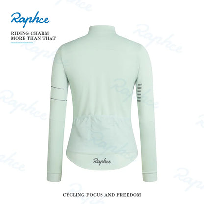 Conjunto de Ciclismo Feminino Raphce Manga Longa