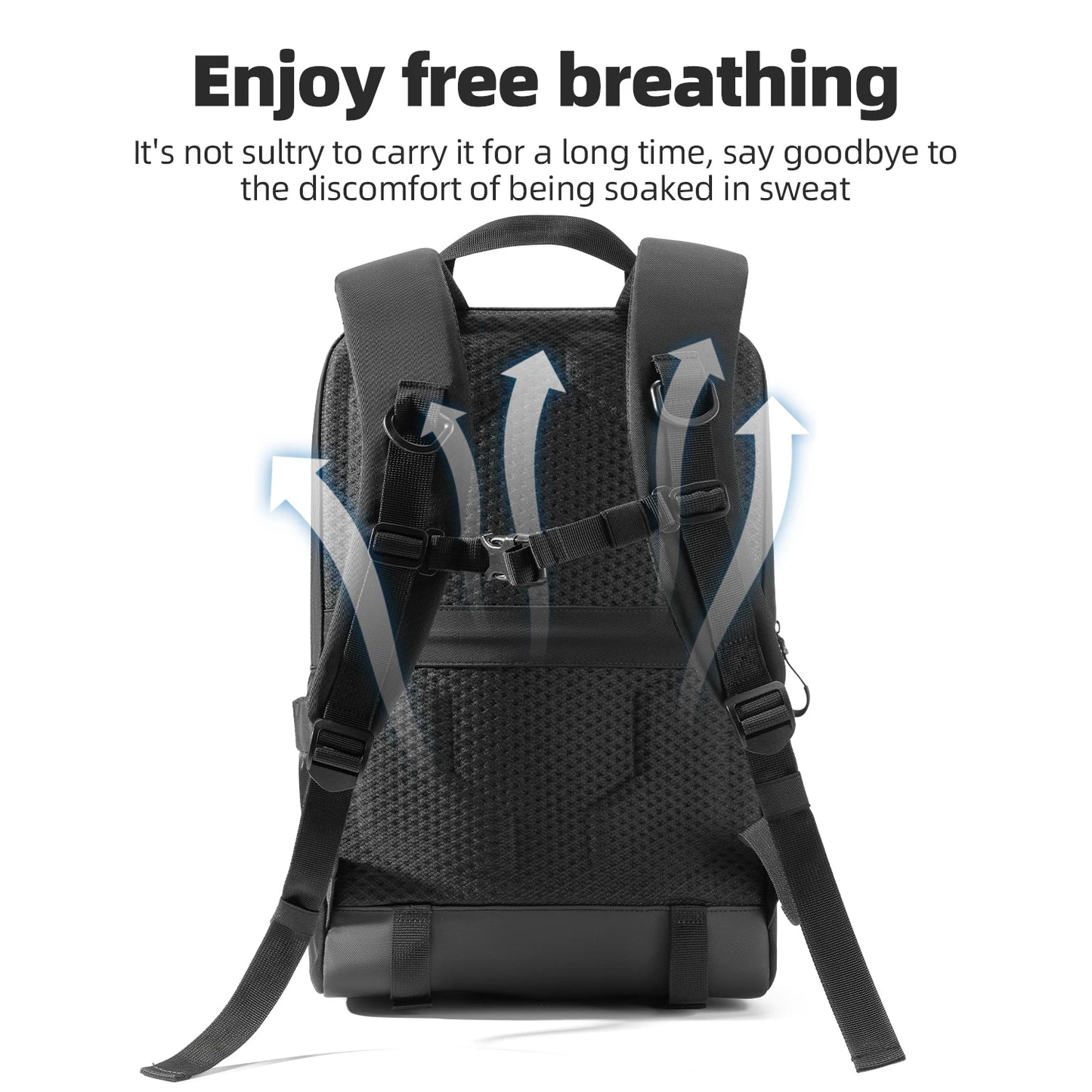 Mochila ROCKBROS 20L com Painel Solar
